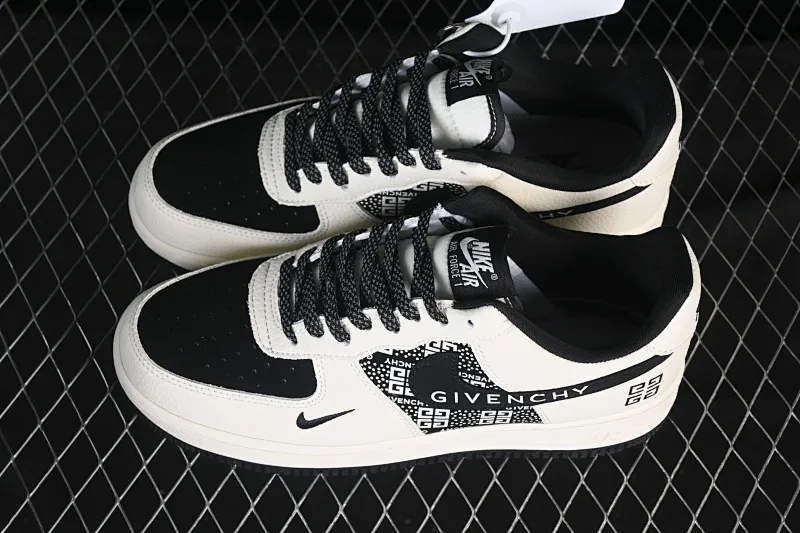 All categories Nk Air Force 1 Air Force series Nk Air Force 1 Low Air Force low-top Nike Air Force 1'07 Low Givenchy co-branded printed beige black hook Air Force 1 low-top casual sneakers KJ1688-021
